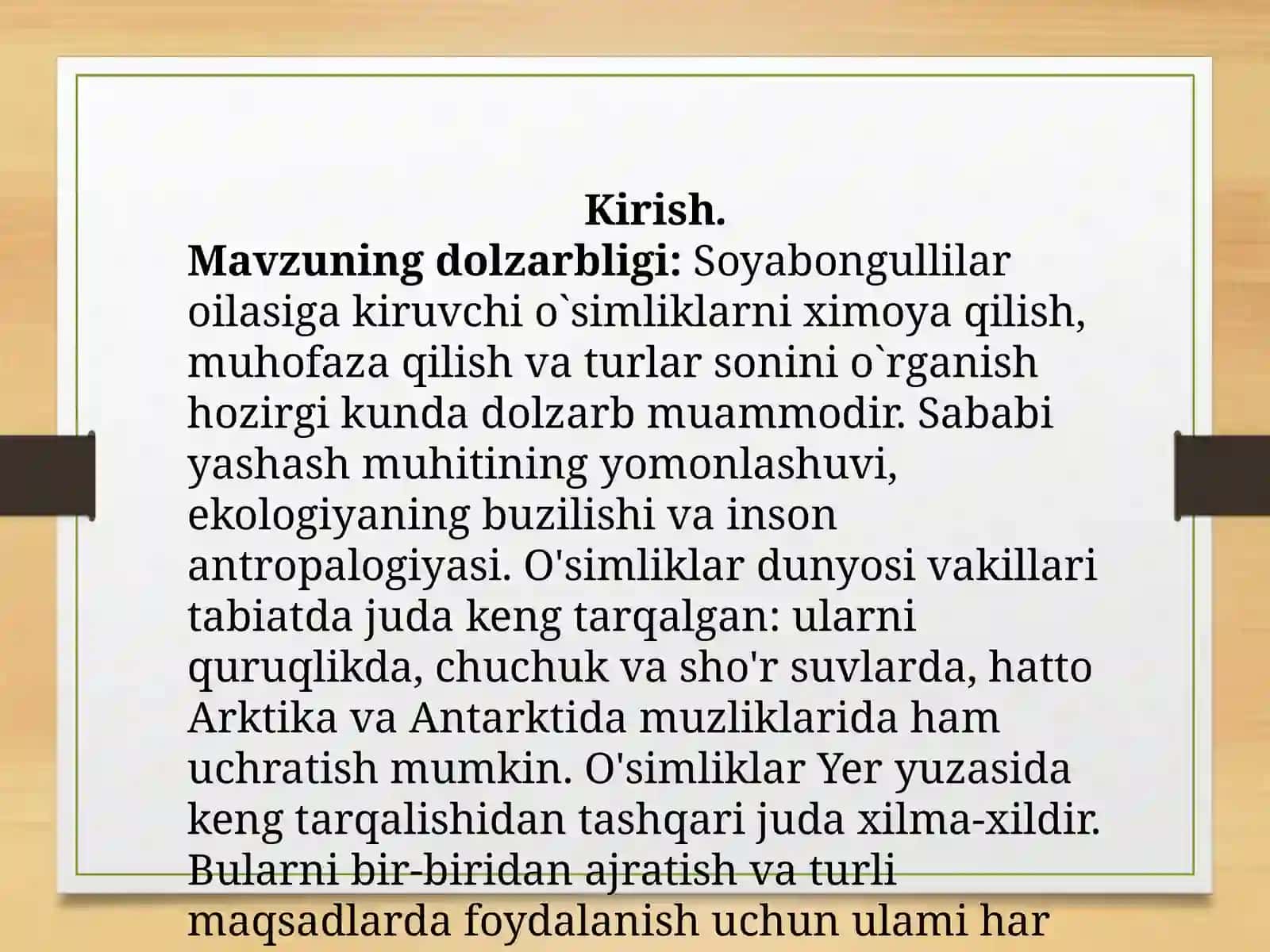 Ziranamolar-(Apiales)qabilasi 3