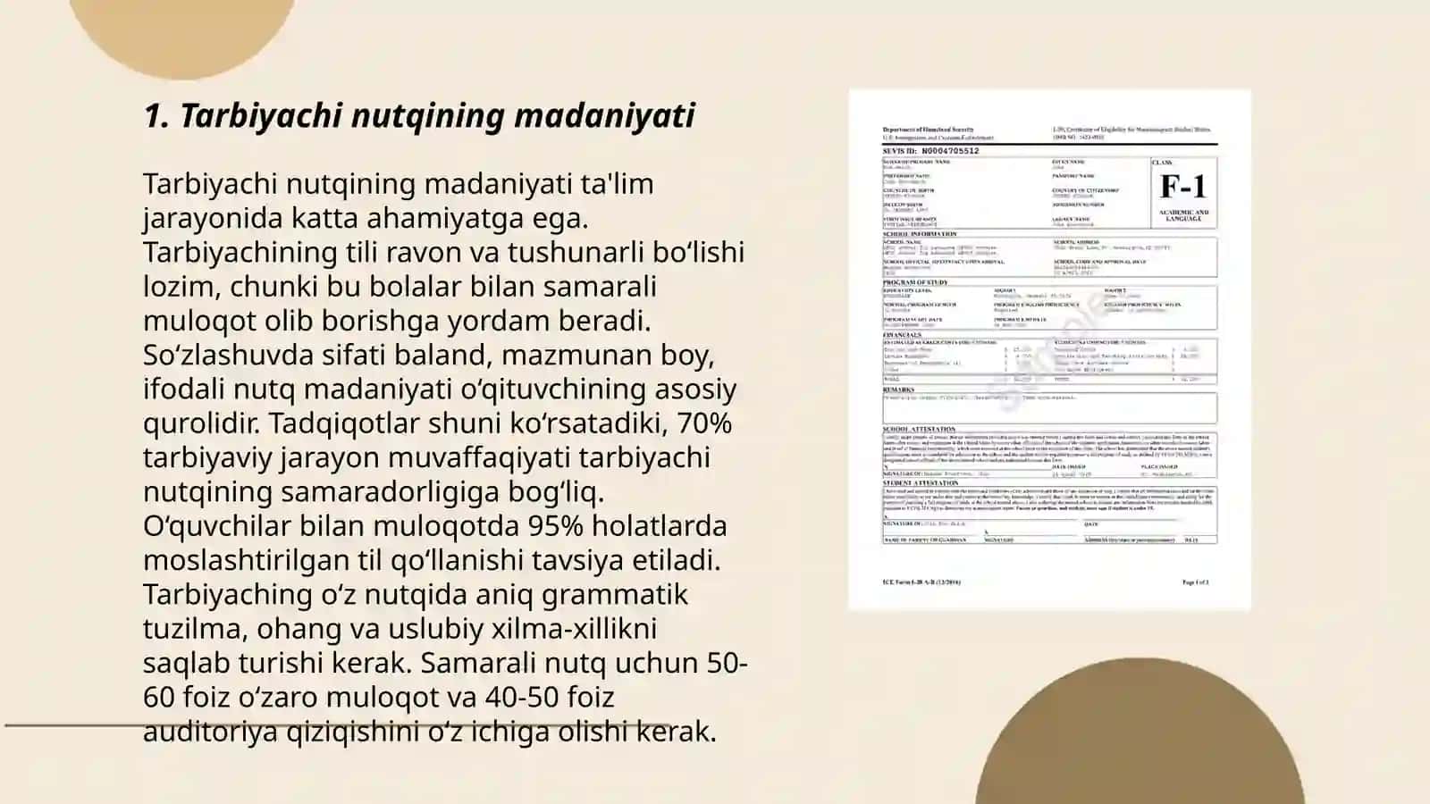 Tarbiyachi nutqining madaniyati 3