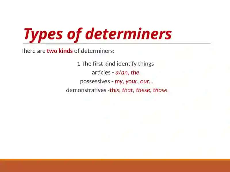 Determiners 3