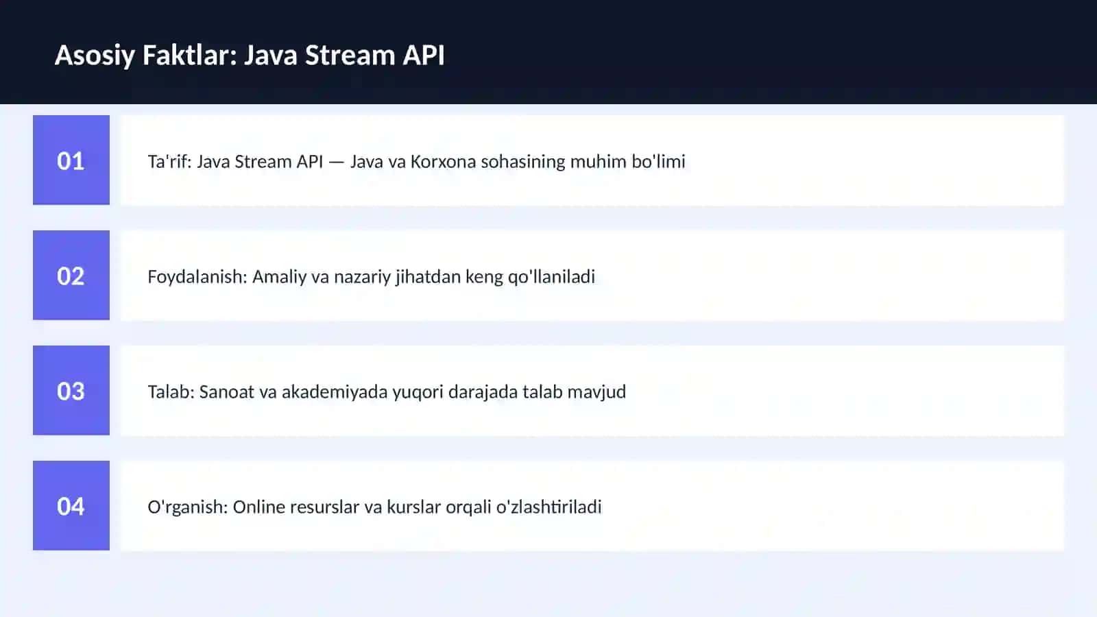Java Stream API 3