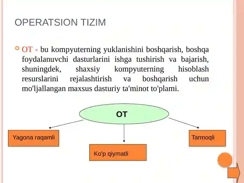 Asosiy dasturiy ta'minot 3