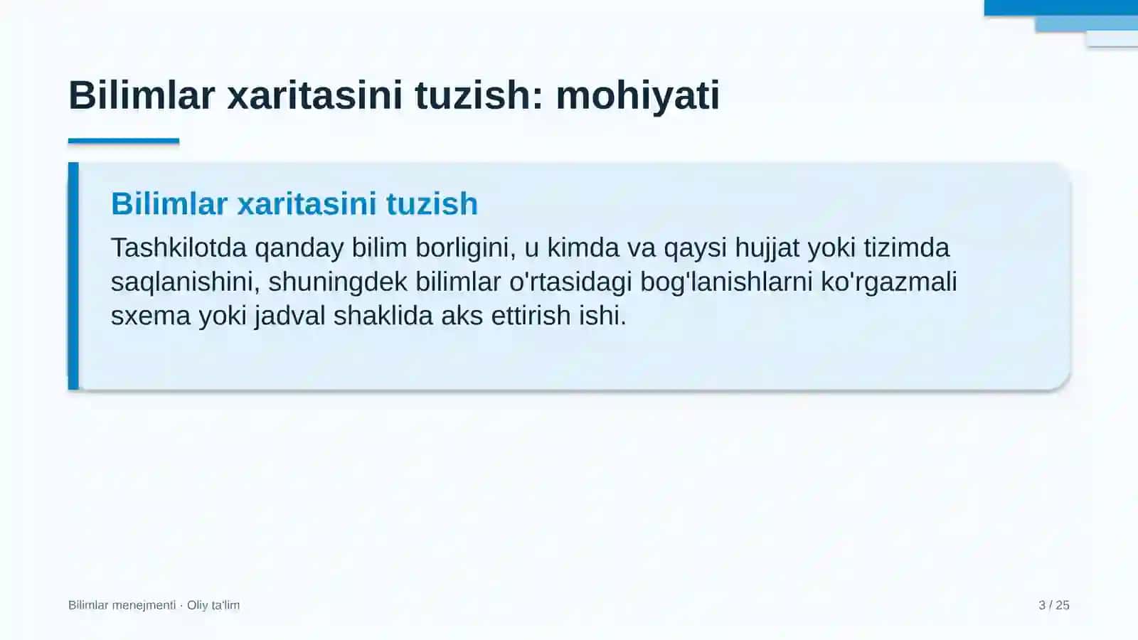 telegram kanallarida bilimlar xaritasini tuzish 9831 3