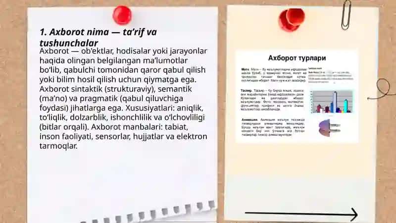 Axborot nima va uning manbalari 3