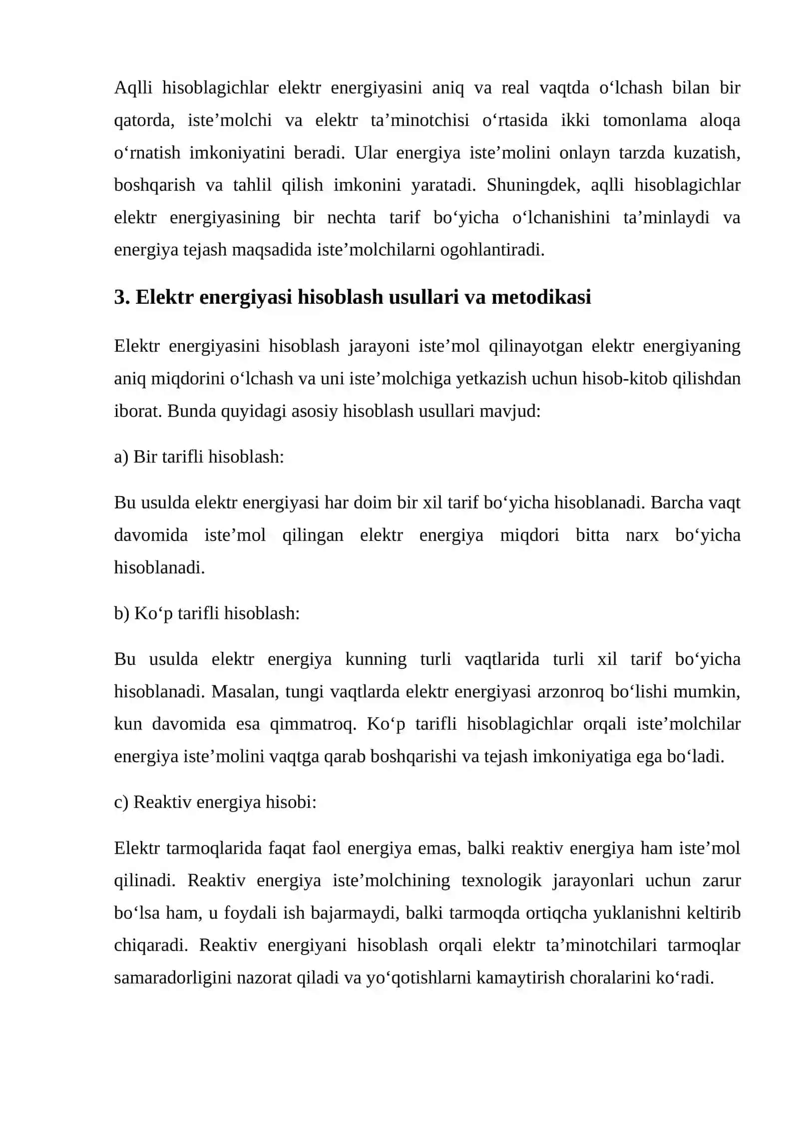 Elektr tarmoqlarining hisobi va nazorati 3