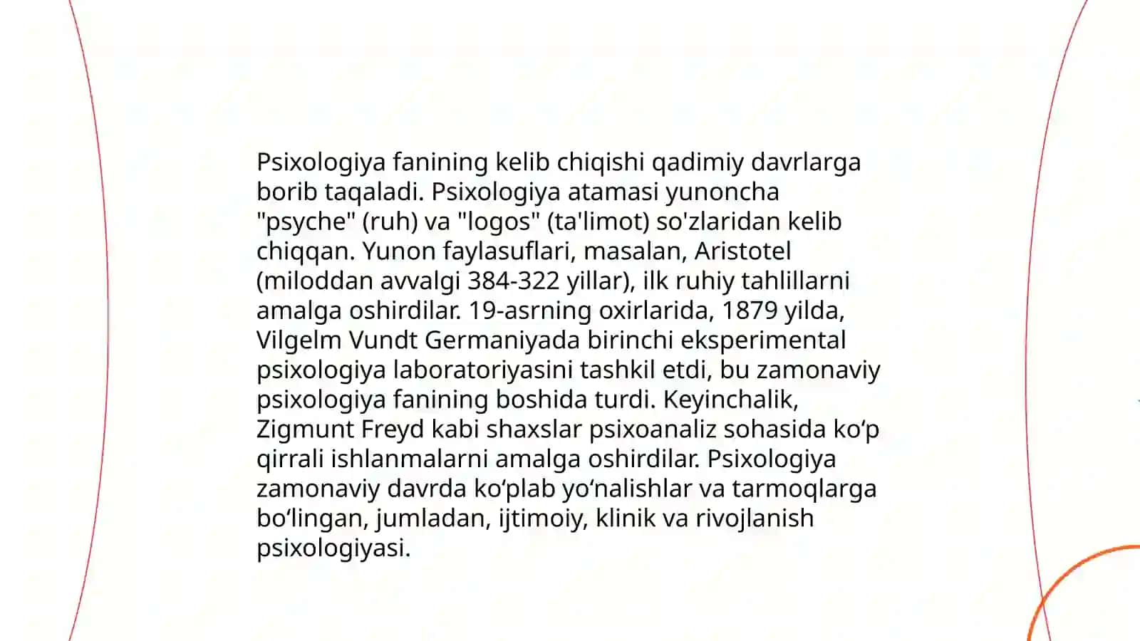 Psixologiyaning fan boʻlib shakllanishi 3