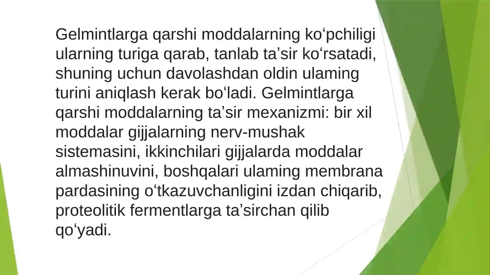 Gijjalarga qarshi vositalar 3