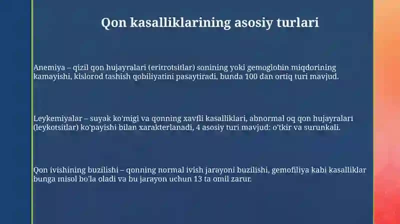 Qon kasalliklari 3