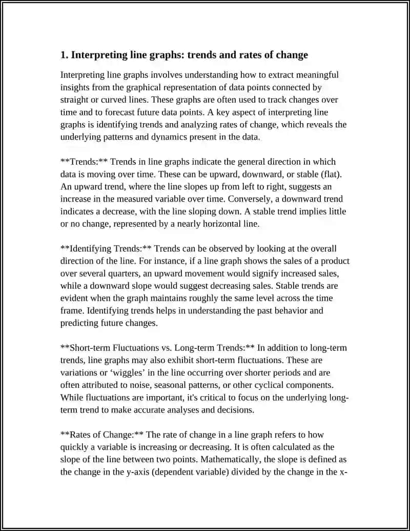 ANALYZING TYPES OF GRAPHS 3