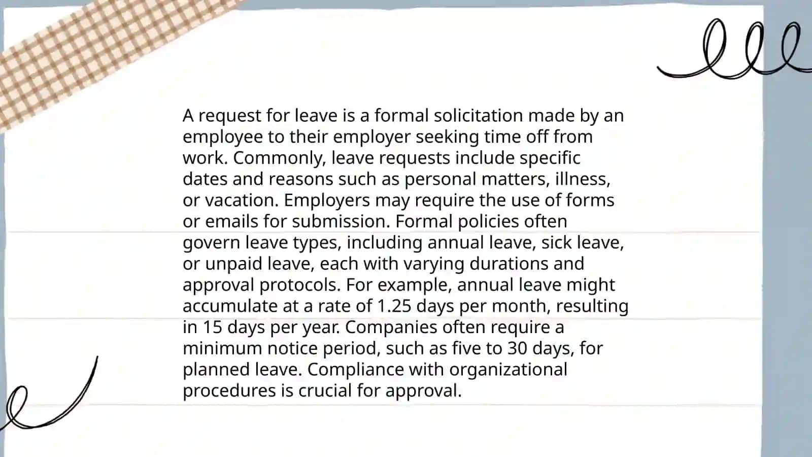 Request for Leave 3