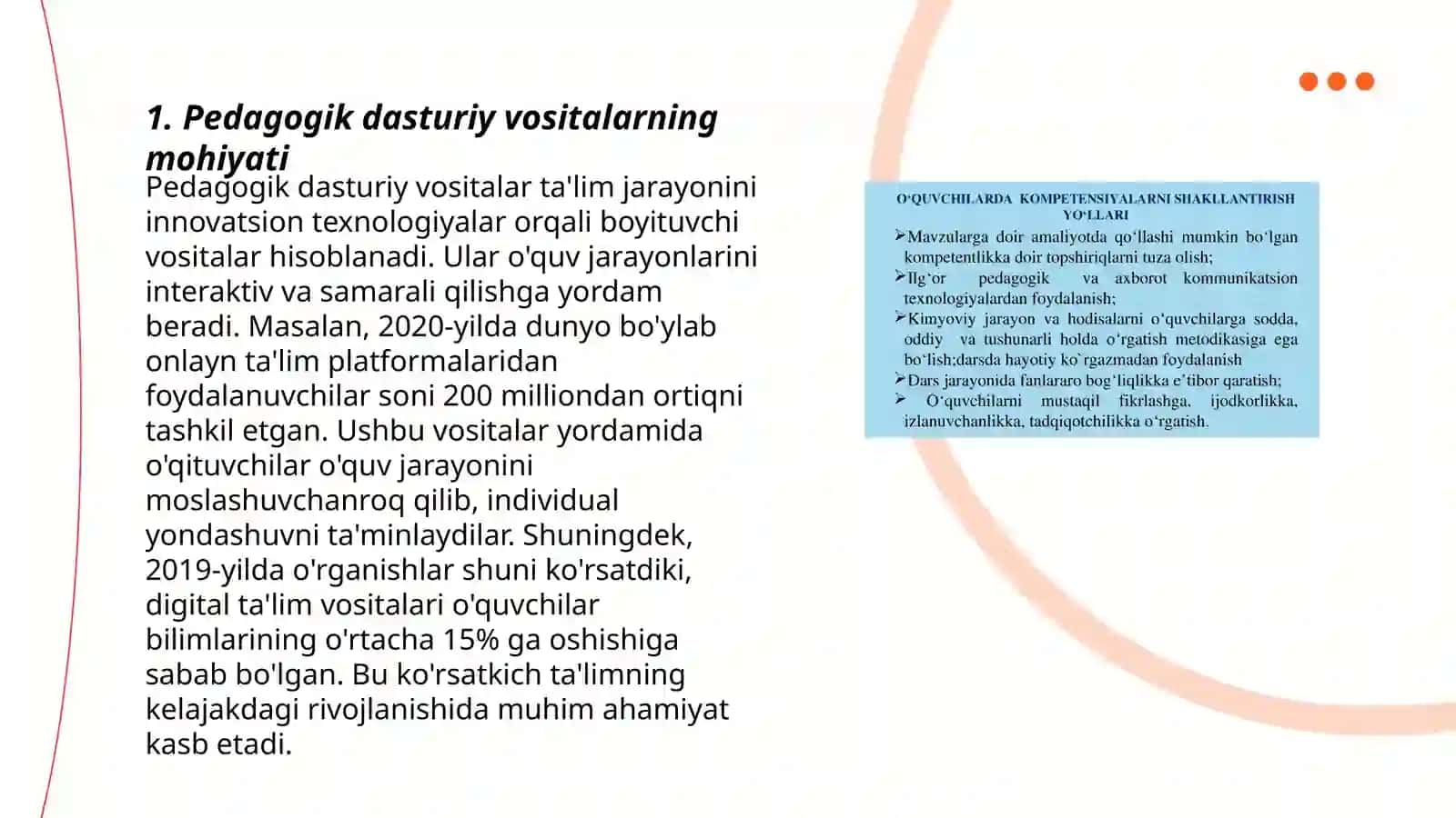 Pedagogik dasturiy vositalarni tayyorlash 3