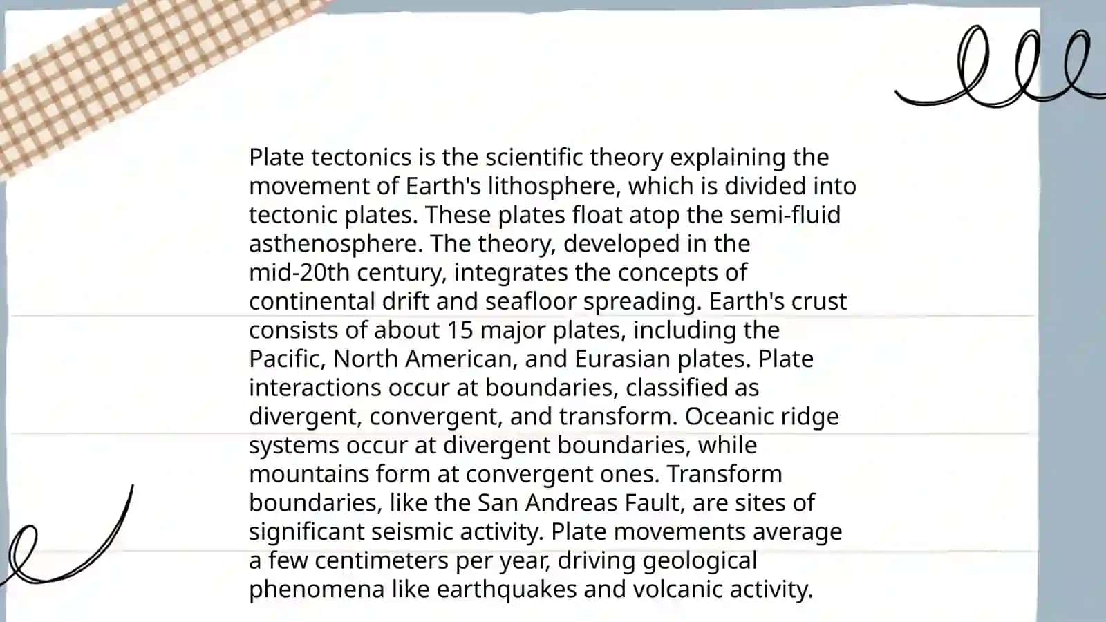 Physical geography 3