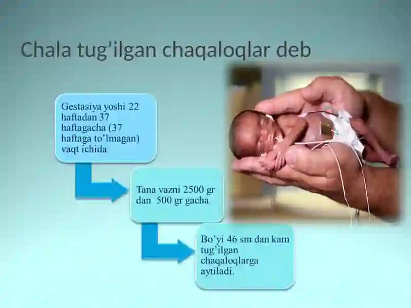 Chala tug’ilgan chaqaloqlar 3