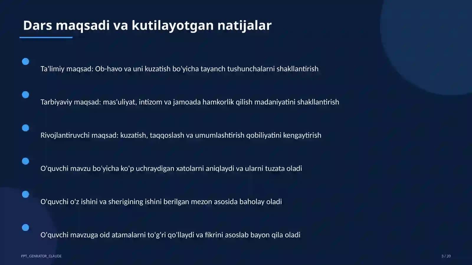 Ob-havo va uni kuzatish (2-sinf) 3