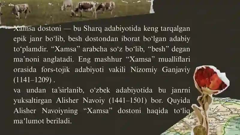 Xamsa dostoni 3