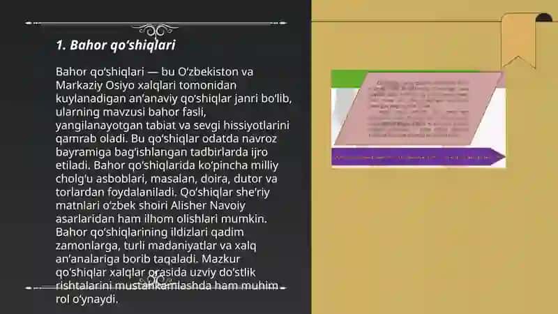 Bahor qoʻshiqlari 3