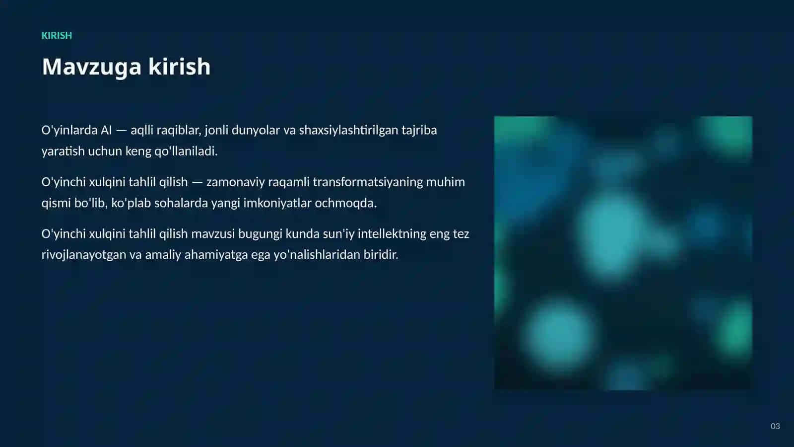SUN'IY INTELLEKT 3
