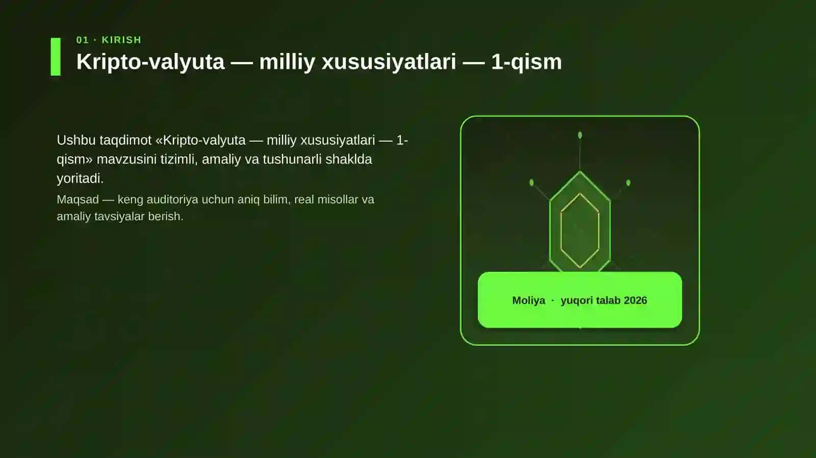 Kripto-valyuta — milliy xususiyatlari — 1-qism 3