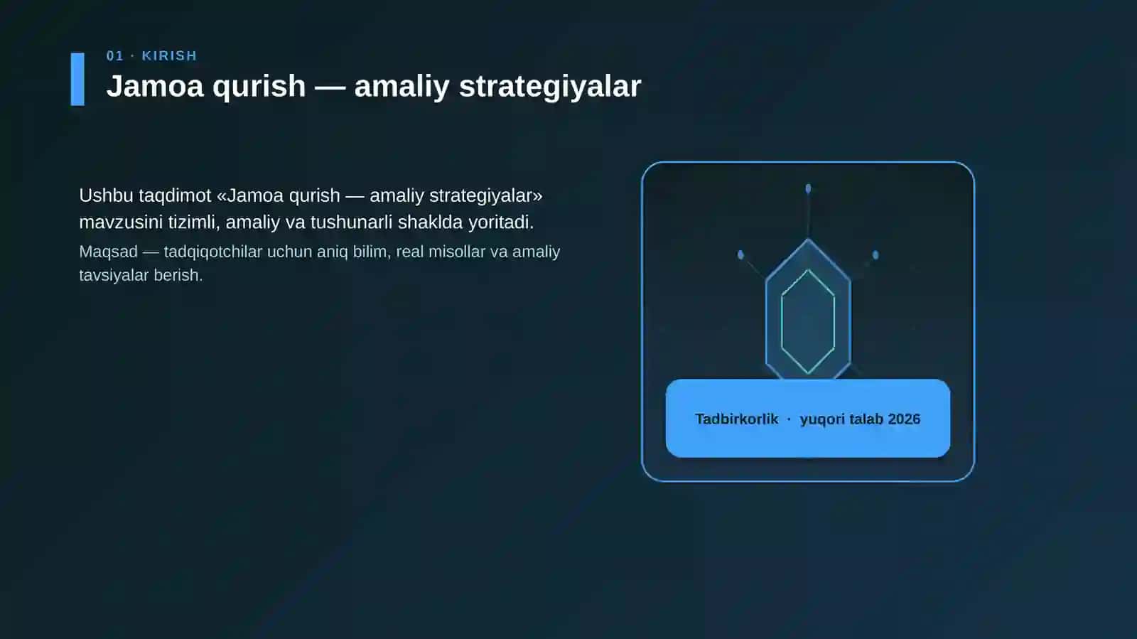 Jamoa qurish — amaliy strategiyalar 3