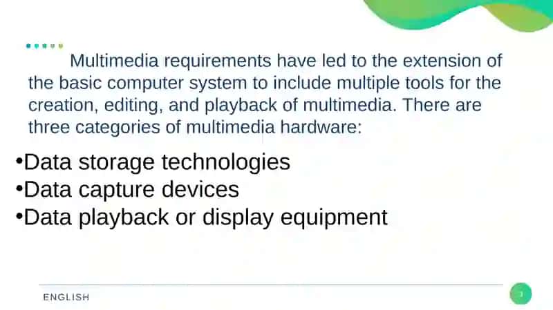 Multimedia hardware 3