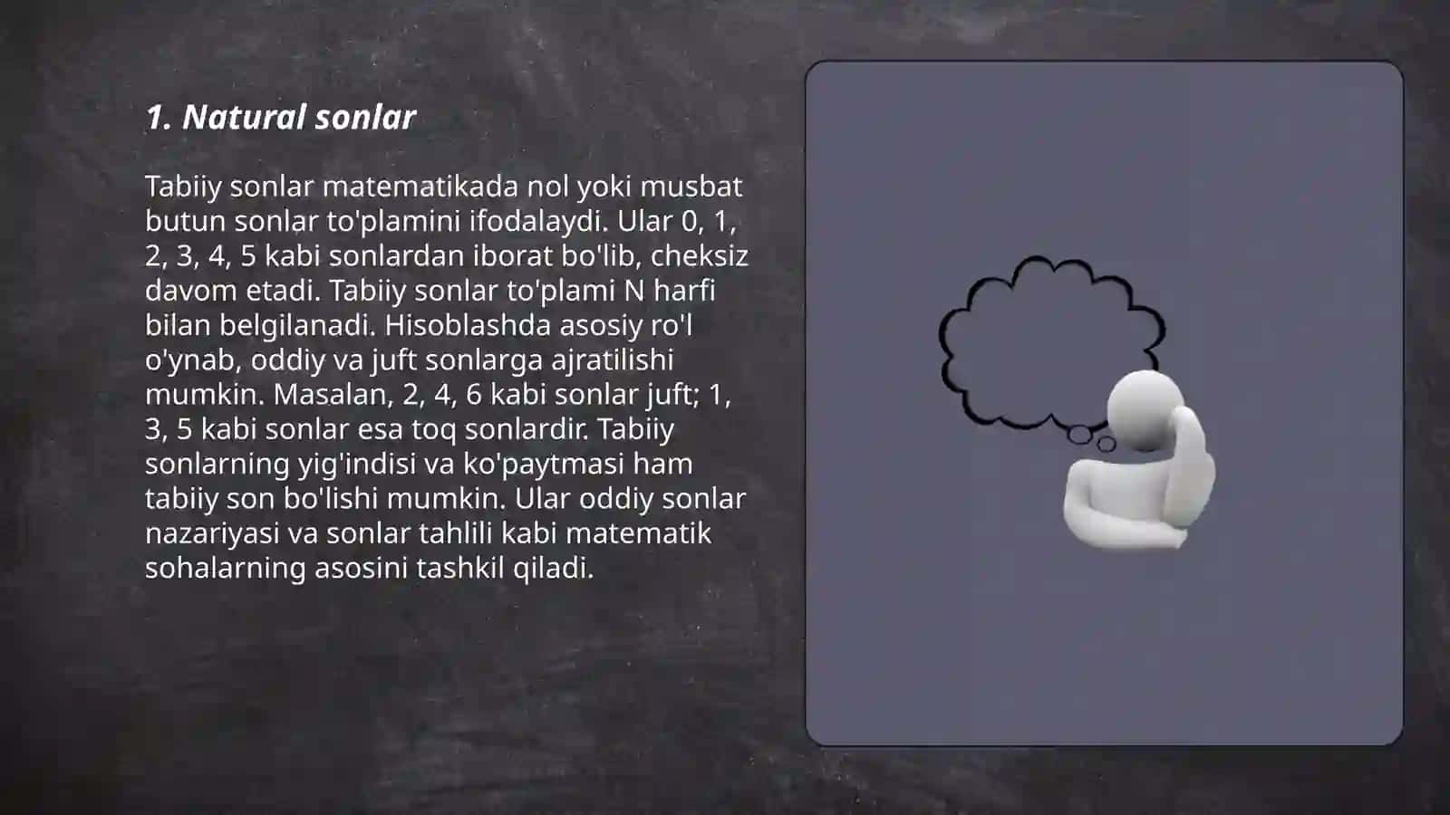 Natural sonlar 3