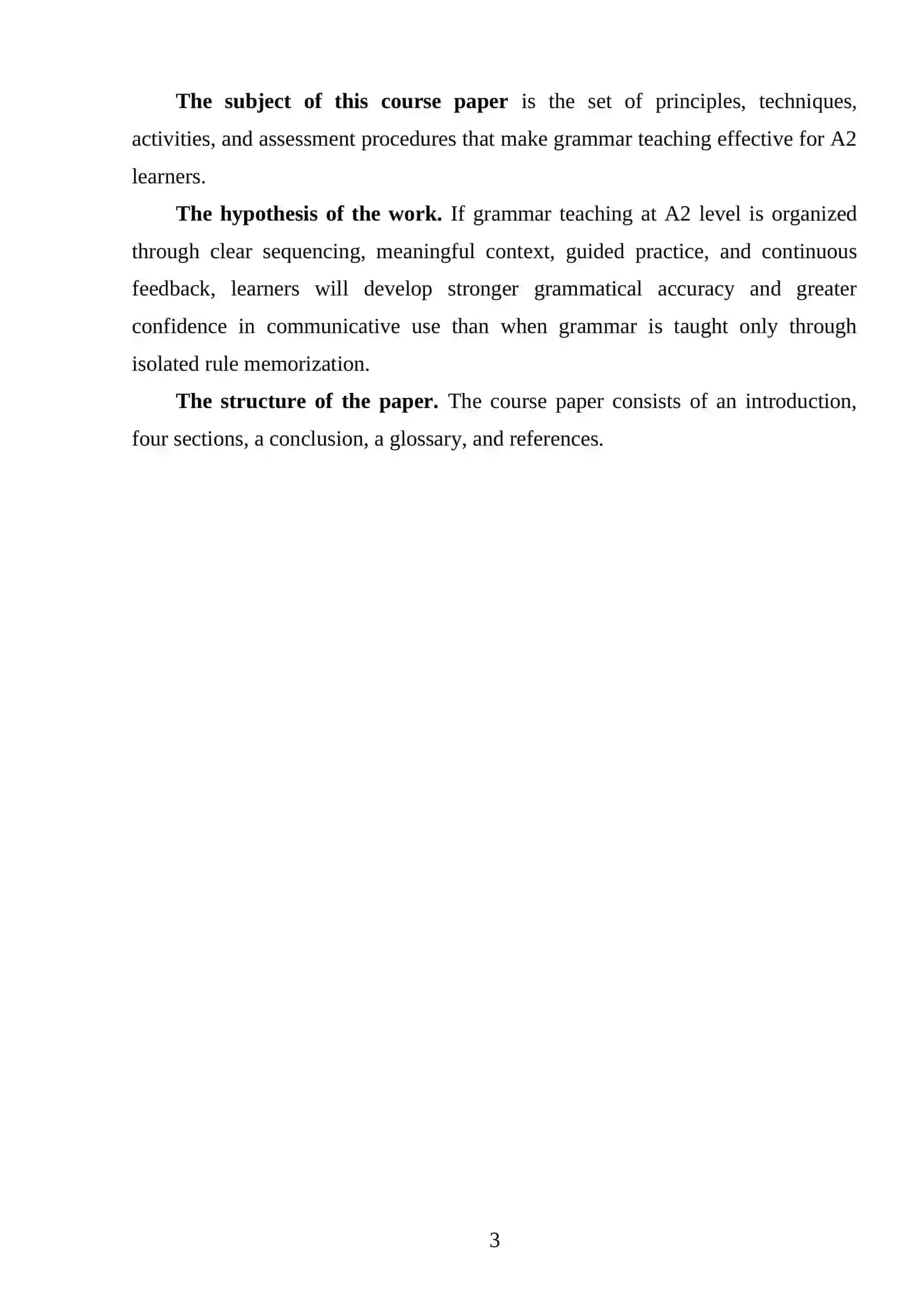Teaching grammar to A2 level learners 3