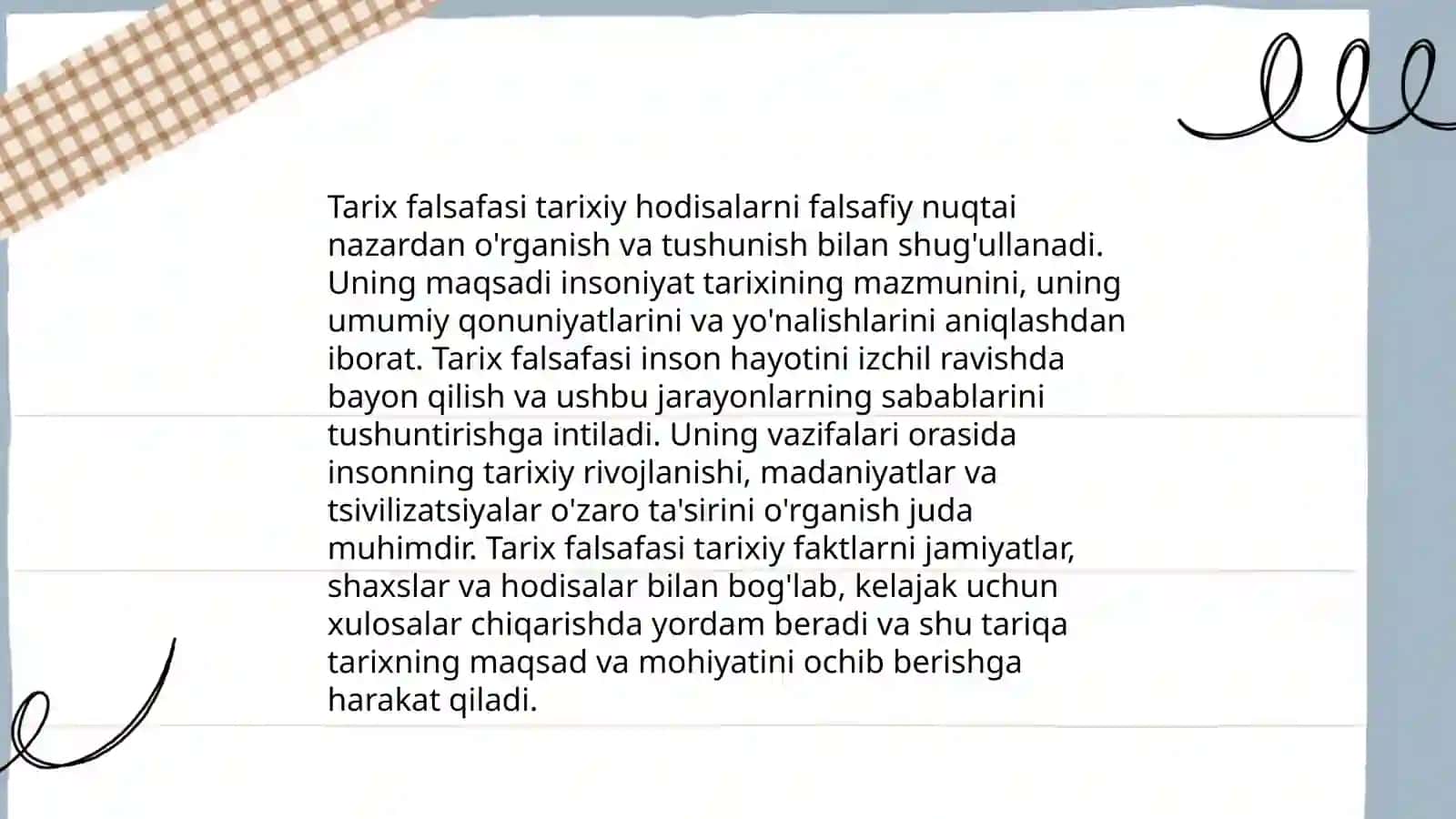 Tarix falsafasi 3