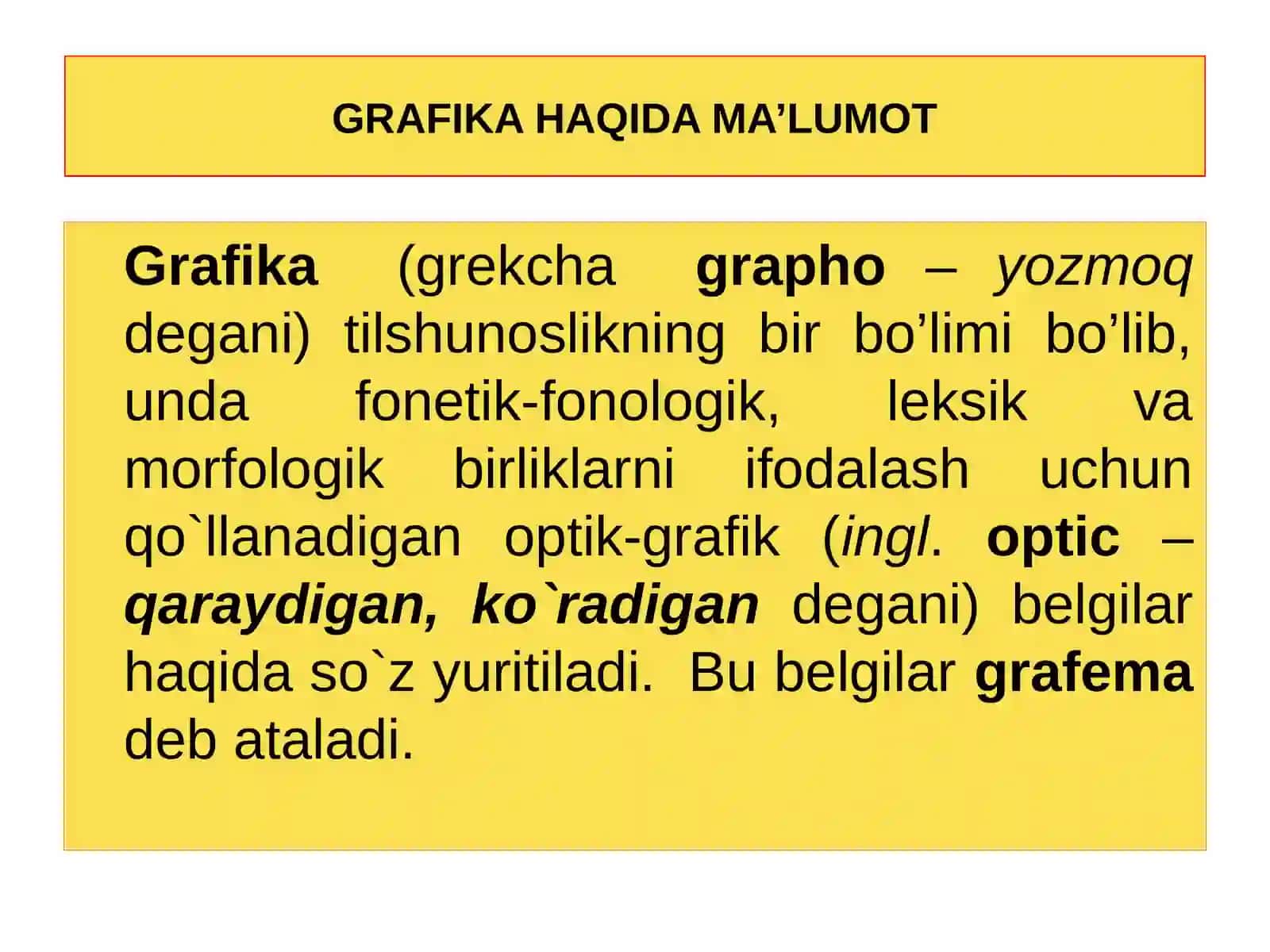 GRAFIKA VA GRAFIK VOSITALAR 3