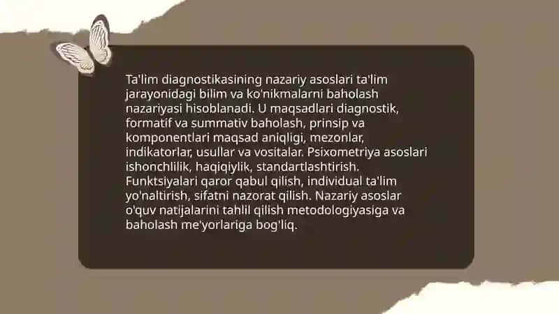 Ta'lim diagnostikasi 3
