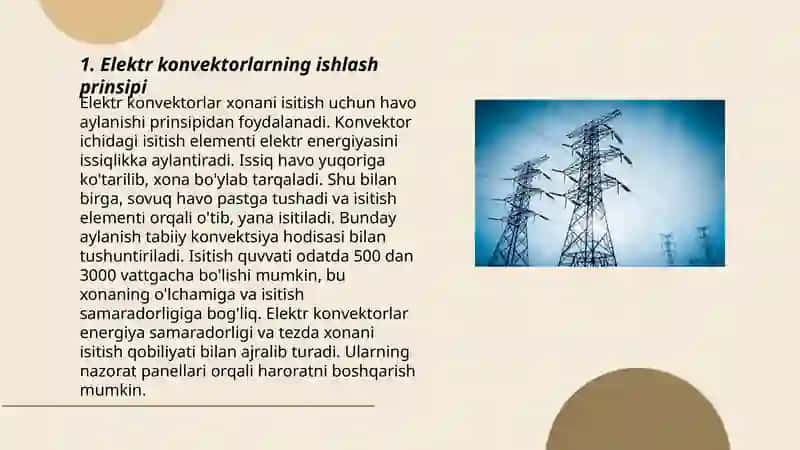 Elektr konvektorlar 3