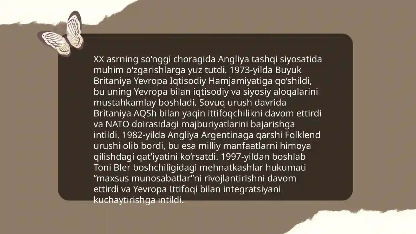 Angliyaning tashqi siyosati 3