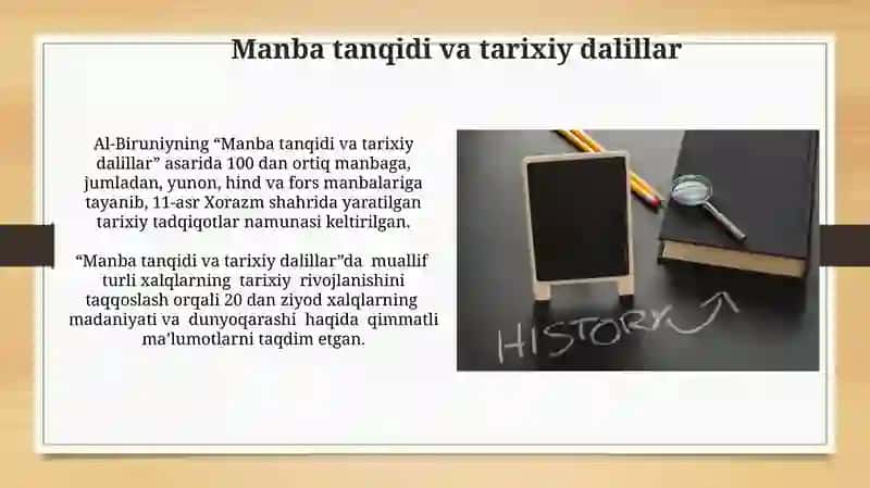 Manba tanqidi va tarixiy dalillar 3
