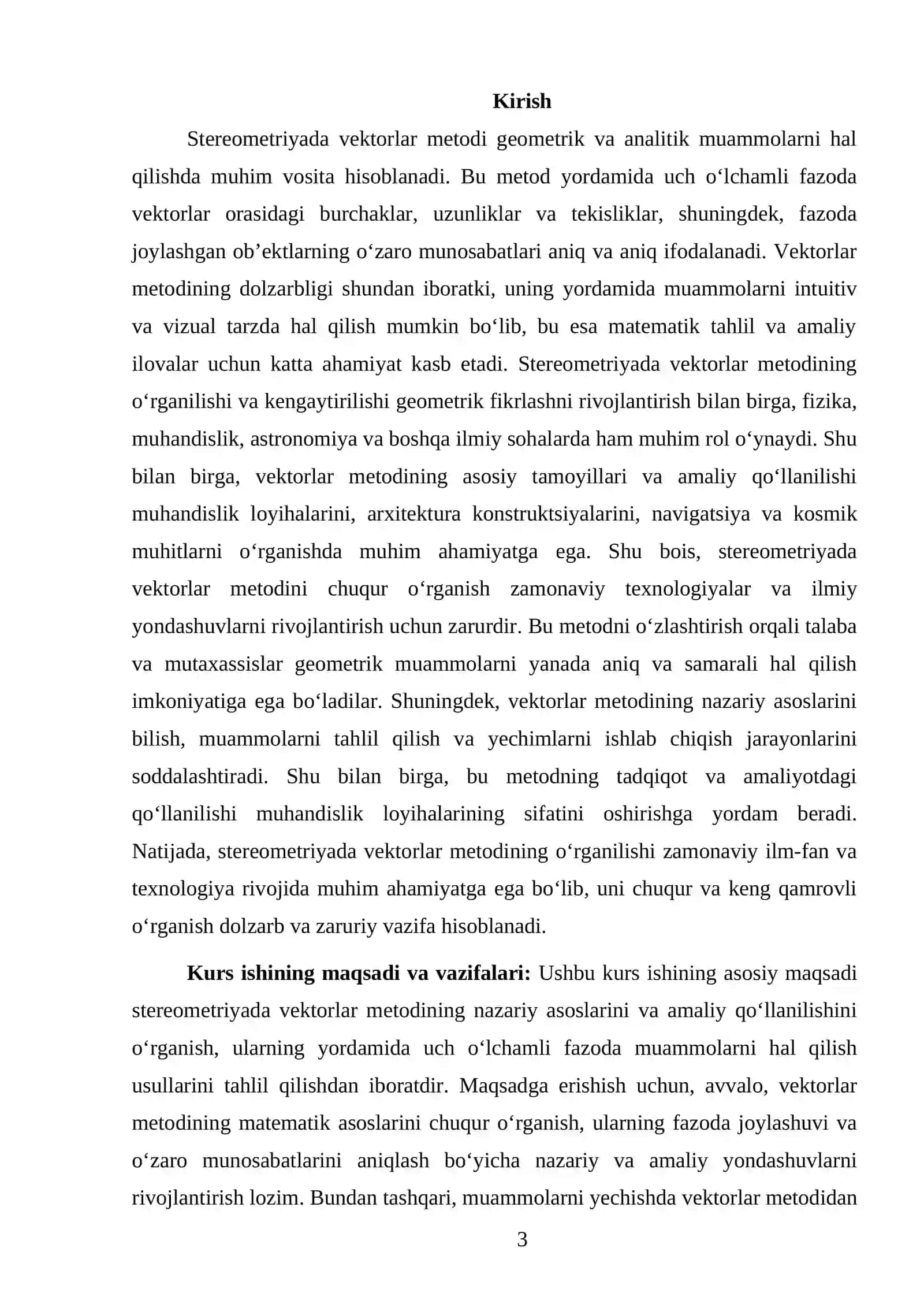 Stereometriyada vektorlar metodi 3