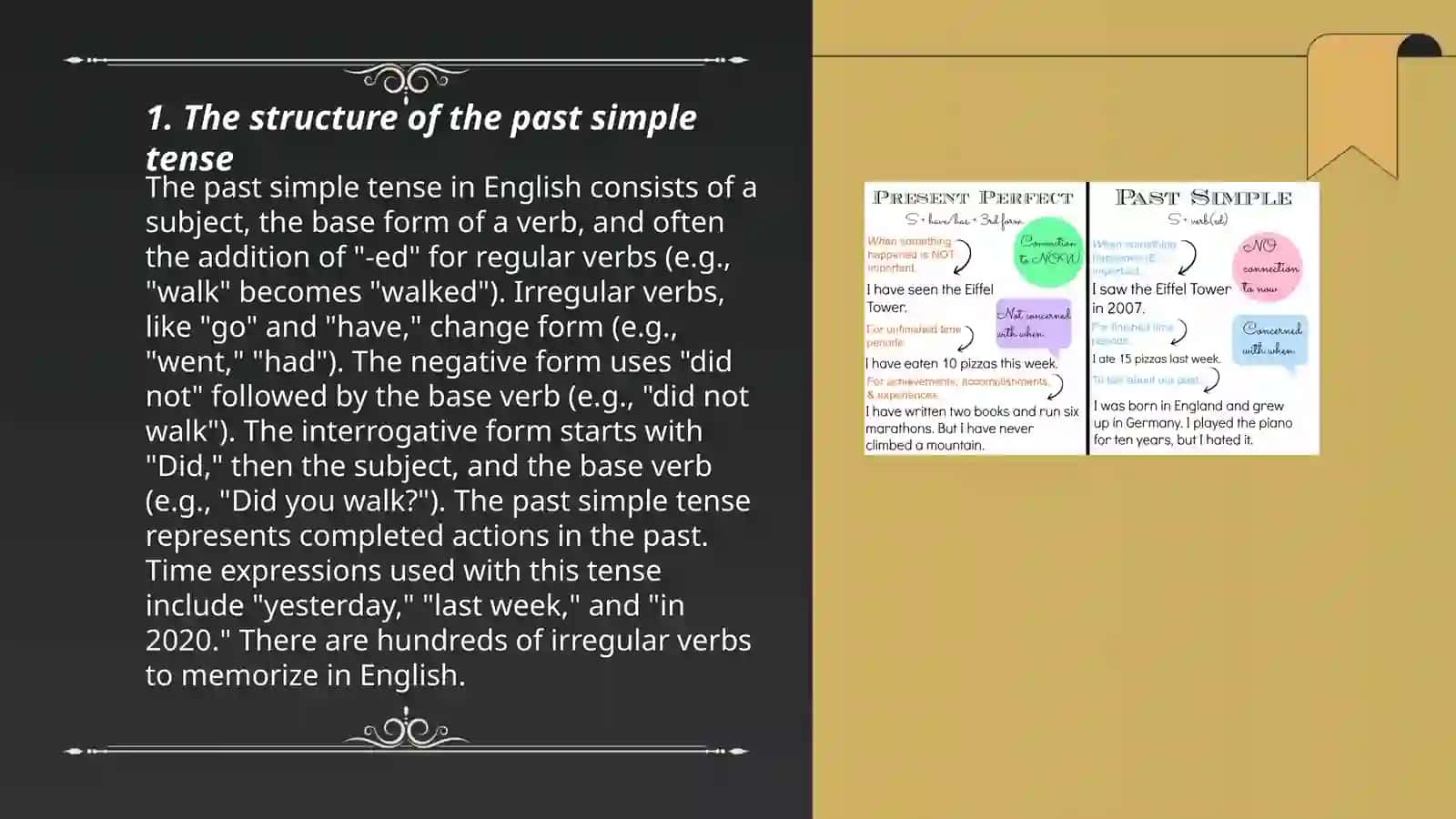 Past simple 3