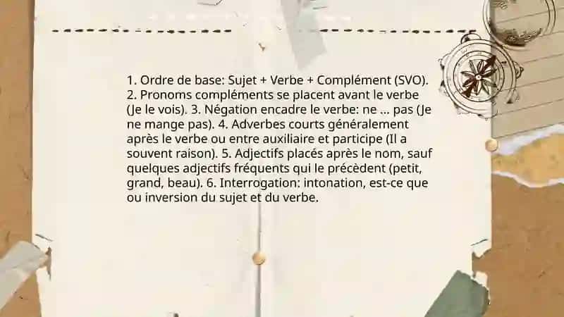 Syntaxe de l'expression 3