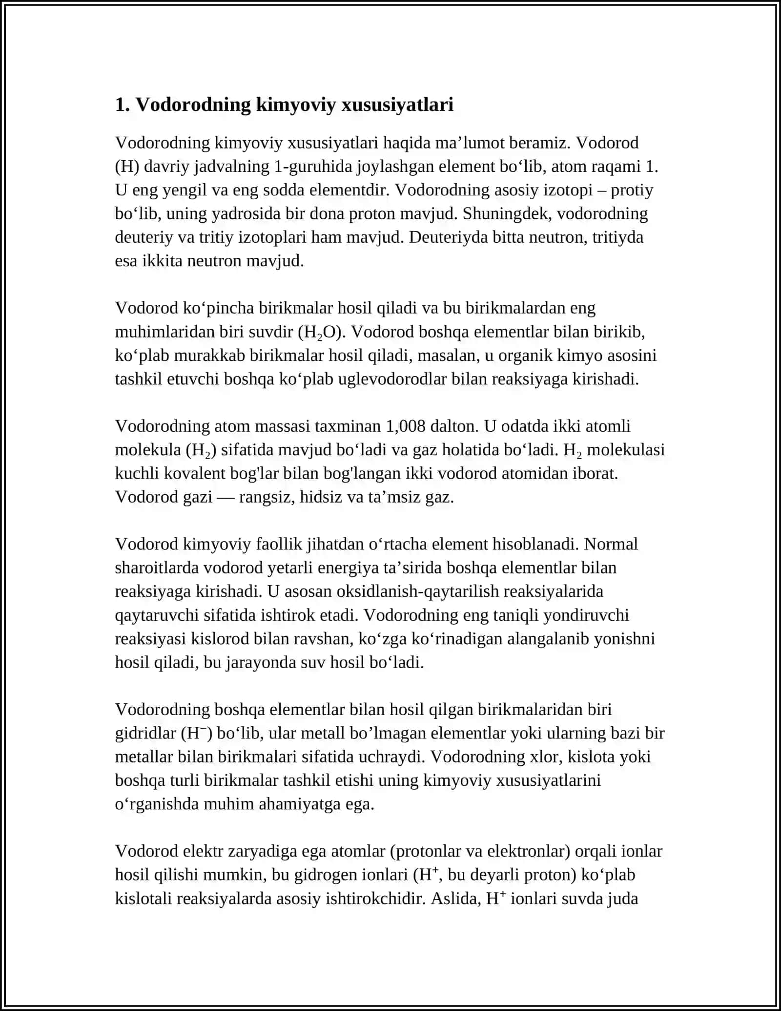 Vodorod 3