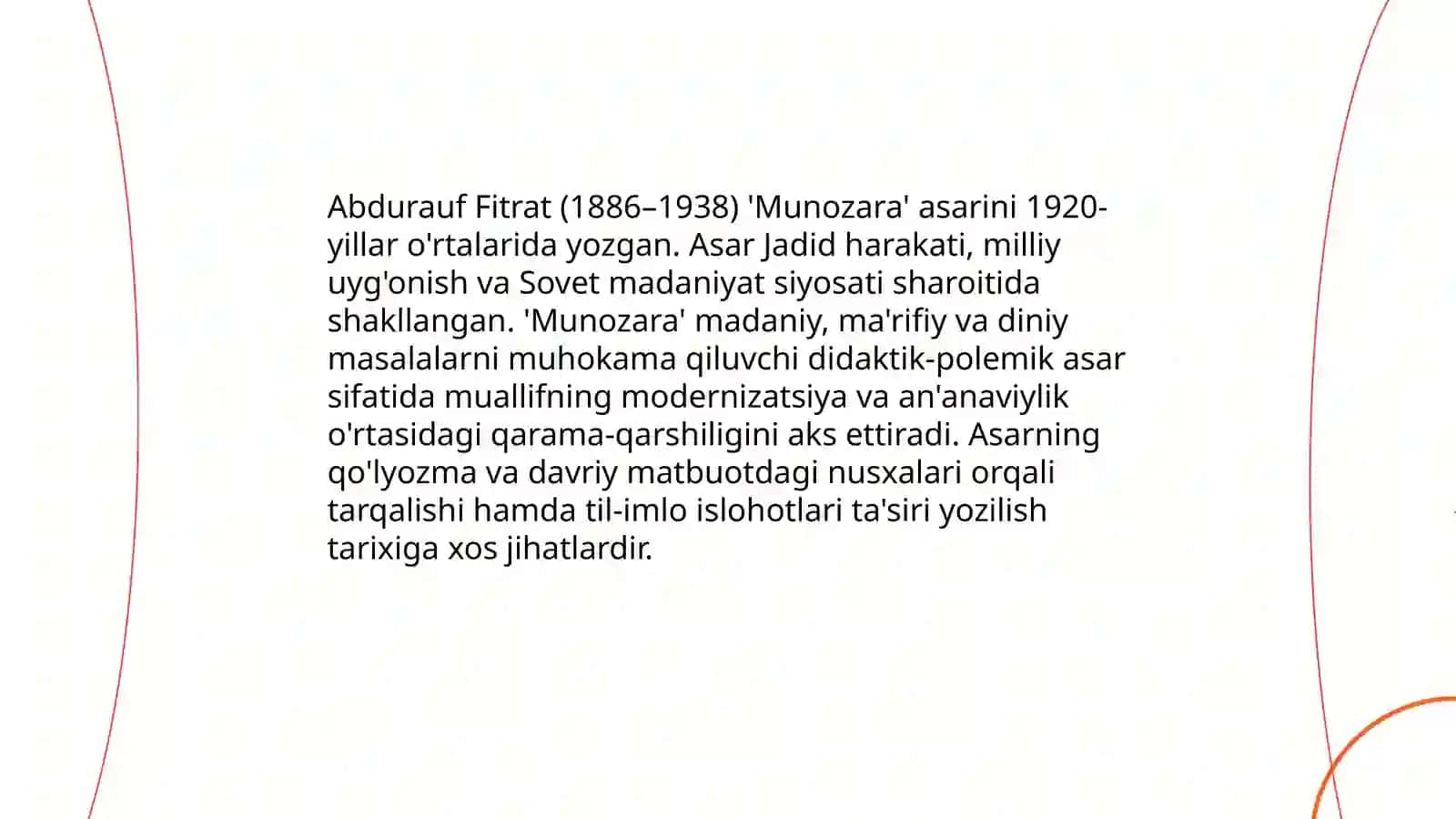 Munozara asari tahlili 3