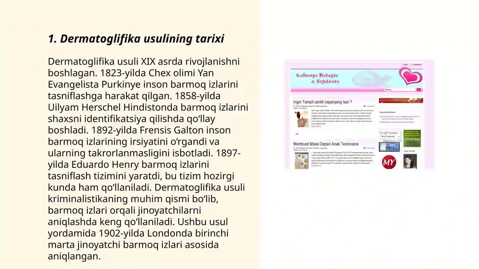 Dermatoglifika usuli 3