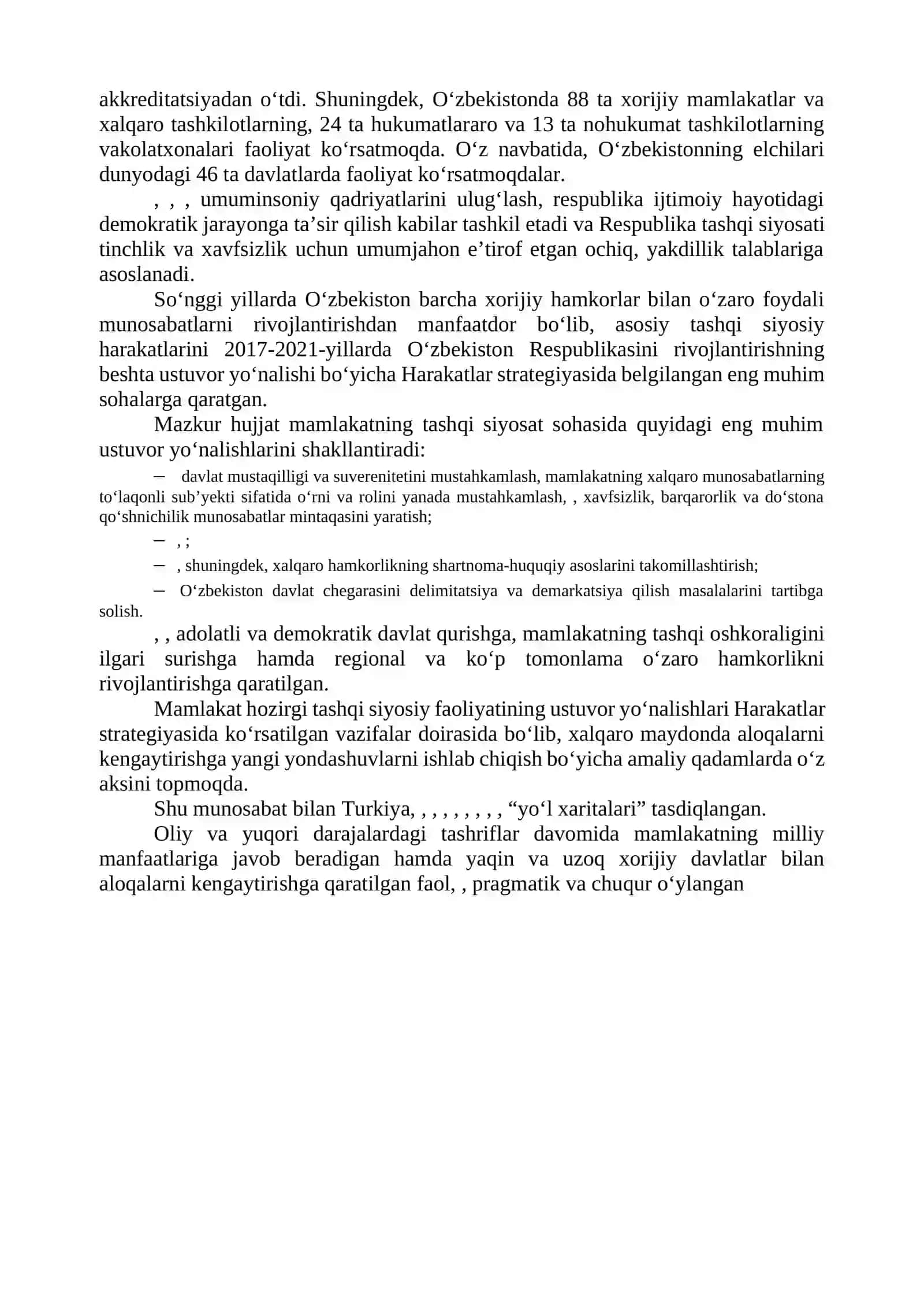O‘ZBEKISTON VA JAHON HAMJAMIYATI 3