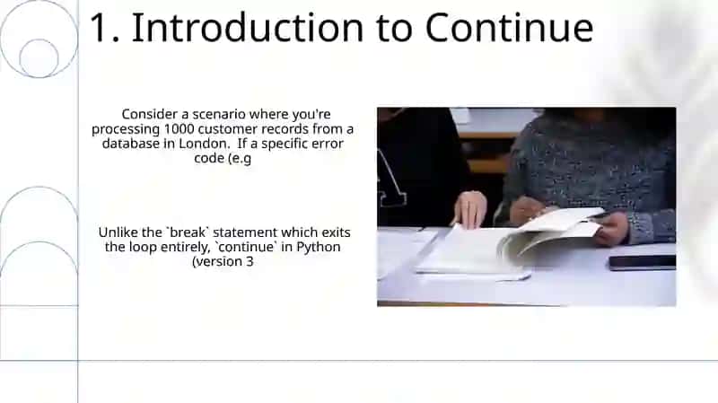 Continue 3