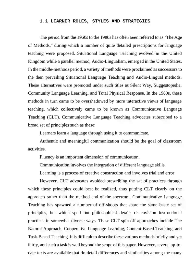Relationship Between Learning Strategies and Oral Performance 3