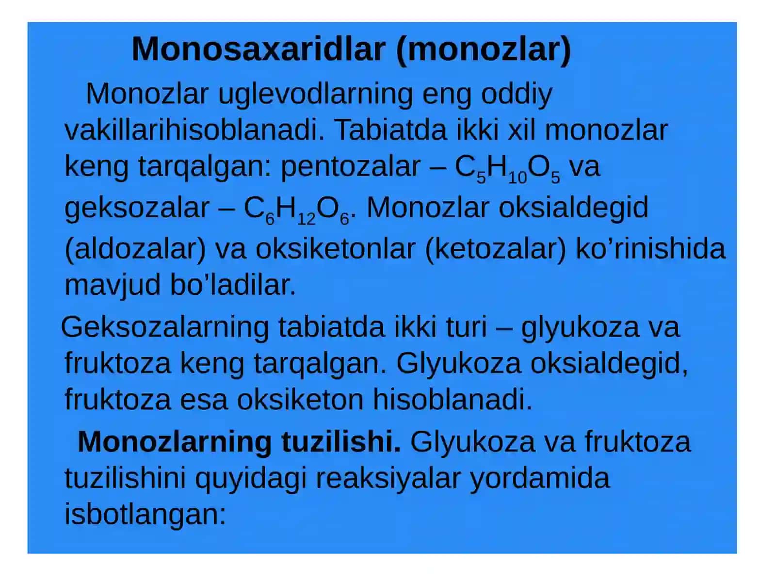 Uglevodlarga umumiy tarif 3