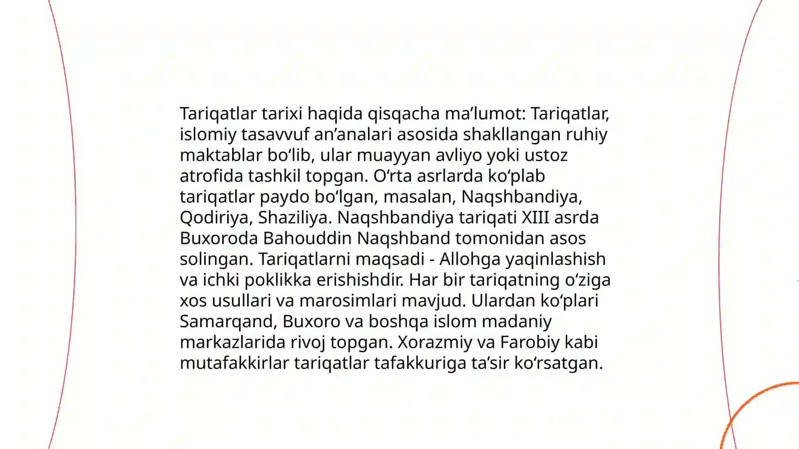 Tariqatlar silsilasi 3