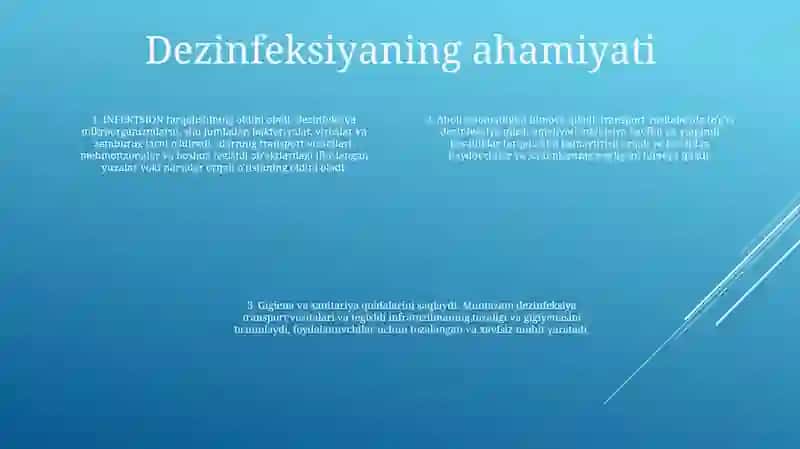 Transport Obyektlarida Dezenfeksiyalash Ishlarini Olib Borish Tartibi 3