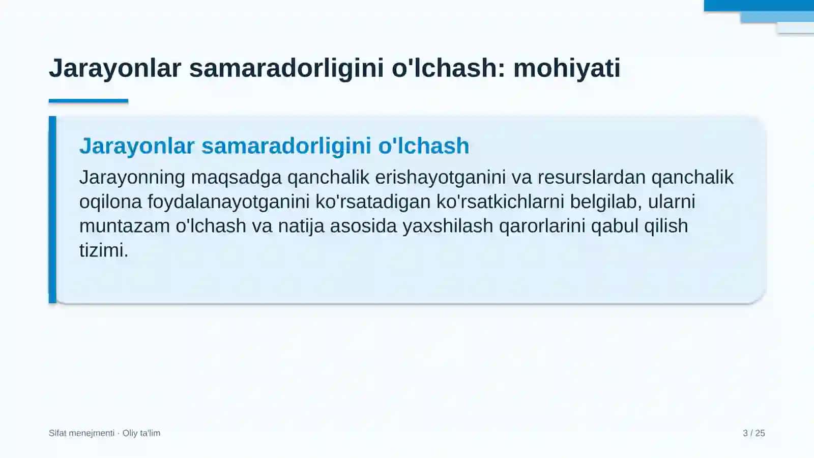 qurilish tashkilotlarida jarayonlar samaradorligini o'lchash 4369 3