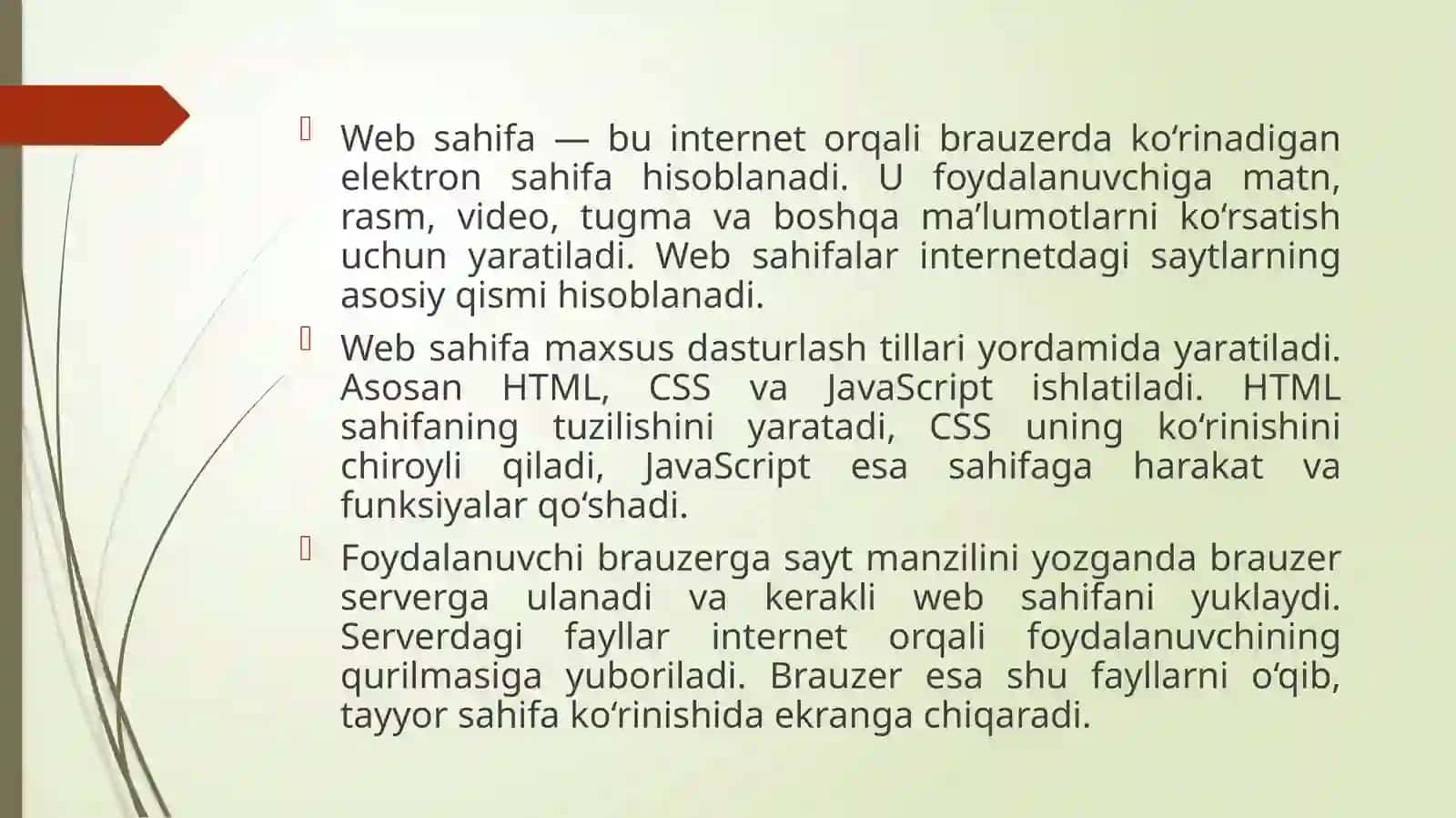 Tarmoqda oddiy web sahifa qanday ishlaydi 3