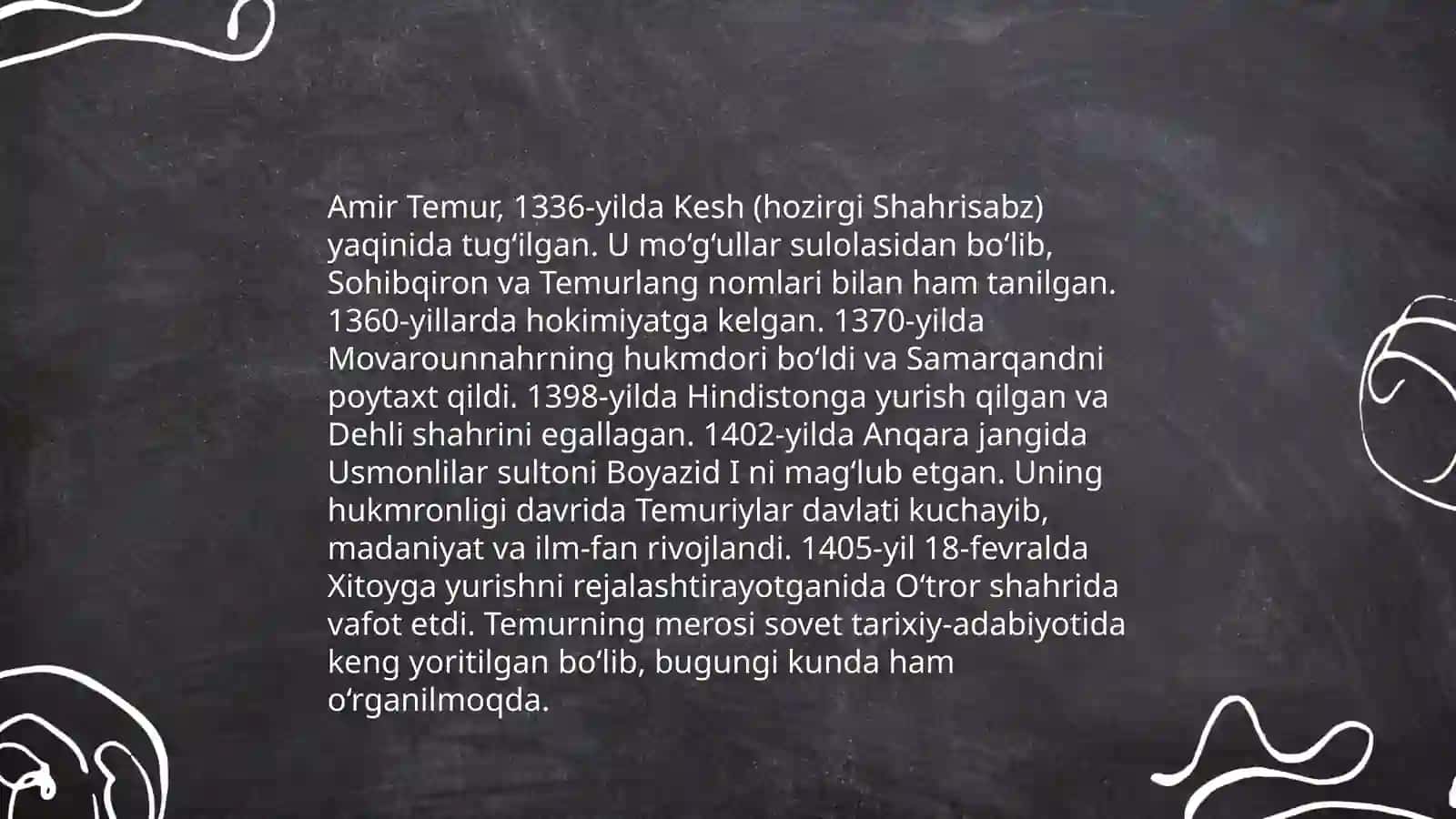 Amir Temur buyuk davlat arbobi 3