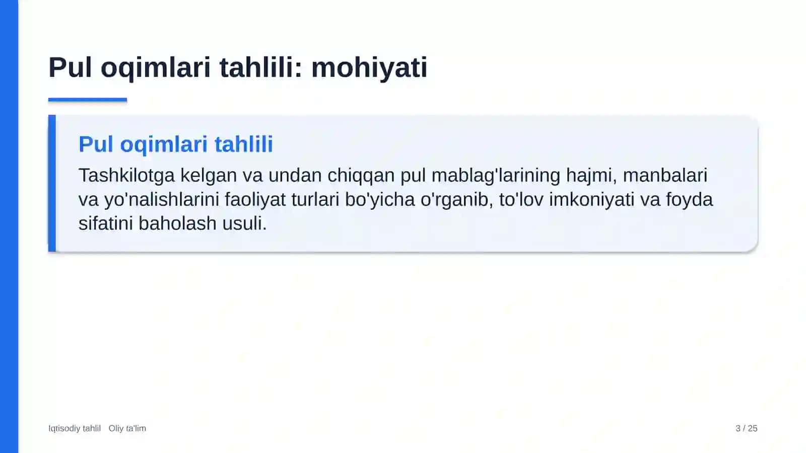 Davlat universitetlarida pul oqimlari tahlili 3