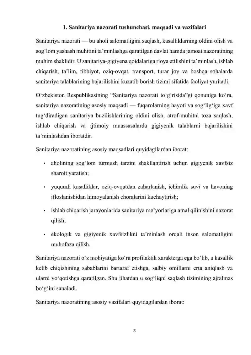 Sanitariya nazorati to‘g‘risida 3