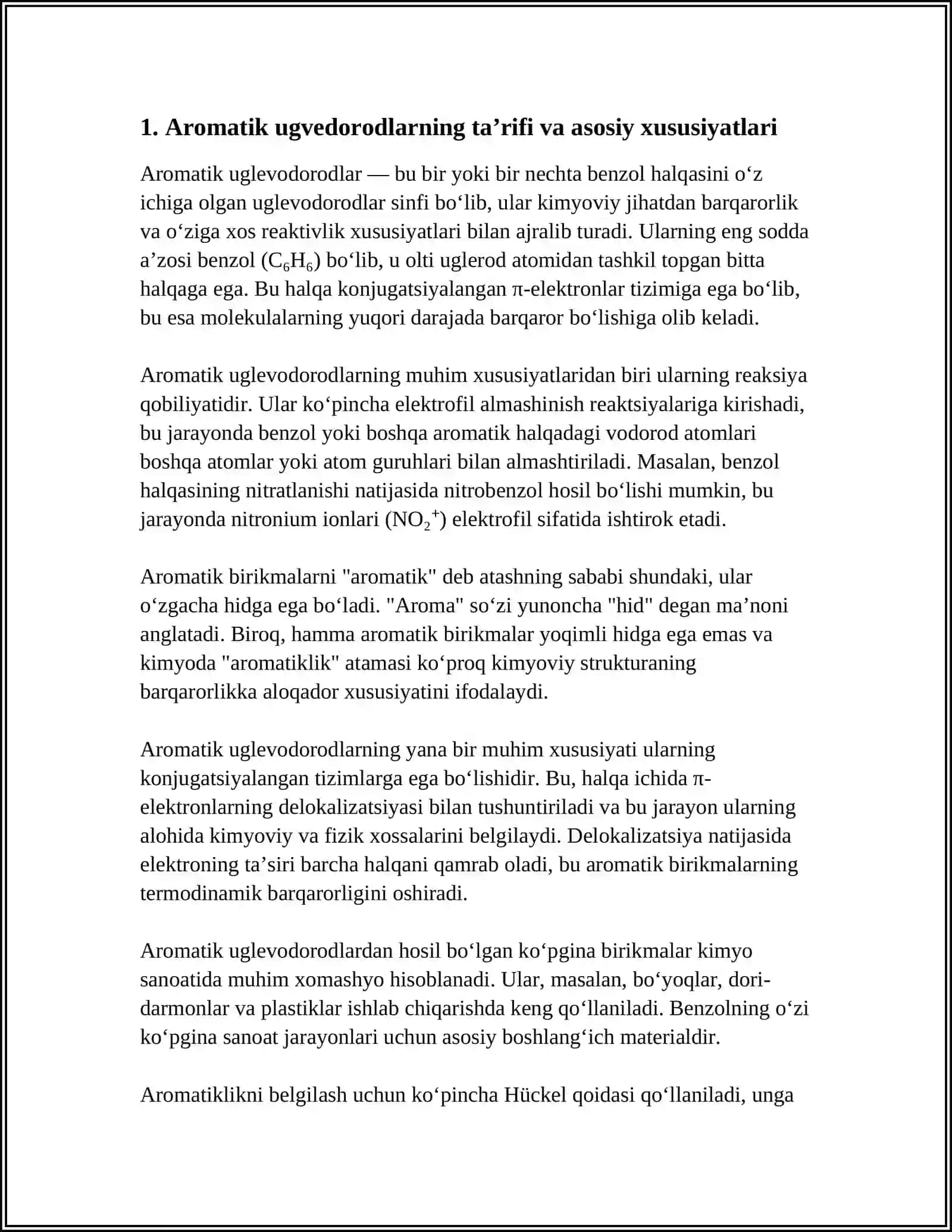 AROMATIK UGVEDORODLAR 3