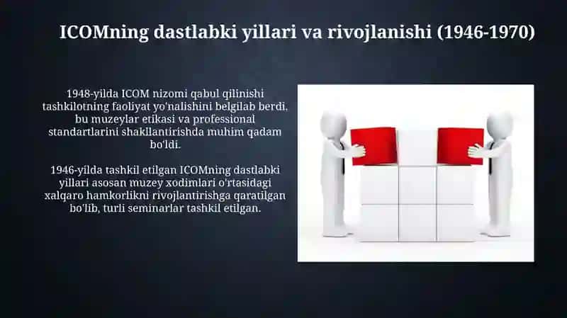 ICOM tashkiloti faoliyati 3
